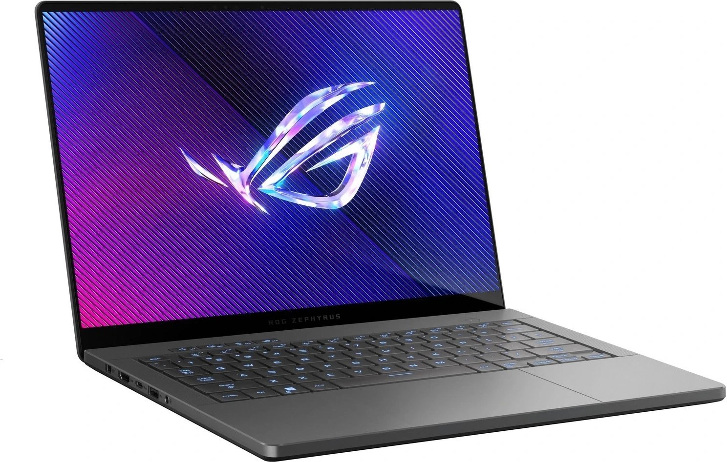 Laptop për lojëra ASUS ROG Zephyrus G14, R9-8945HS, 14''-120Hz, OLED, 32GB, 1TB, W11H, RTX 4070, gri