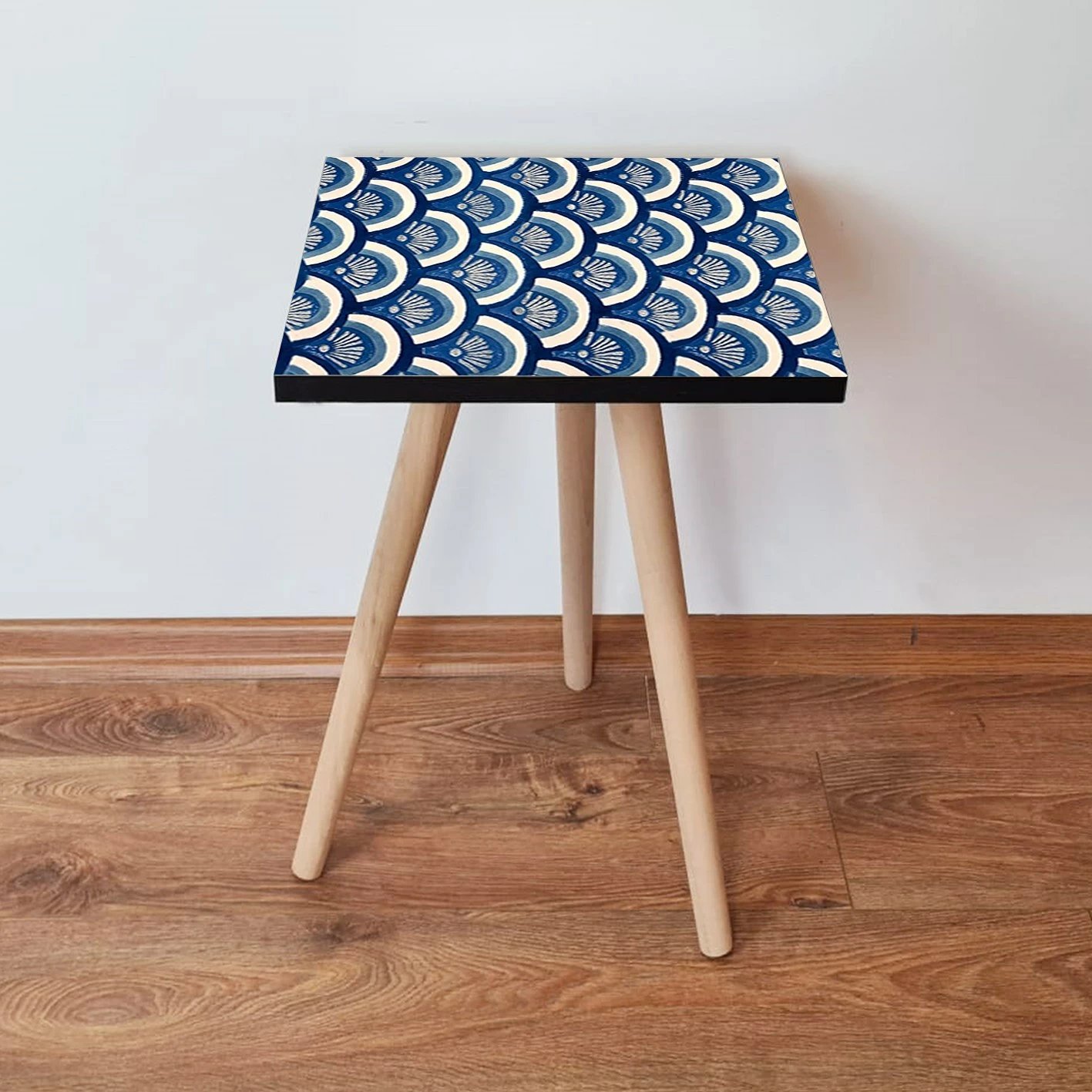 Tavolinë anësore Skye Decor, Shp157, ngjyrë kaltër