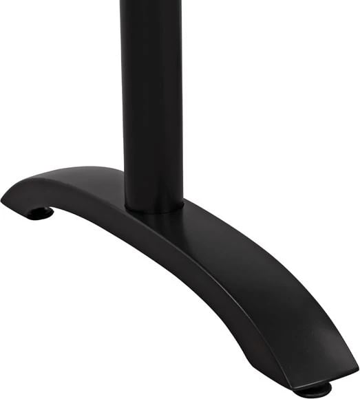 Bazë alumini 2 këmbë FH461.01, ngjyrë e zezë matte, 78x60x73