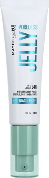 Primer për fytyrë Maybelline Poreless Jelly Primer Base për femra Transparent 30ml
