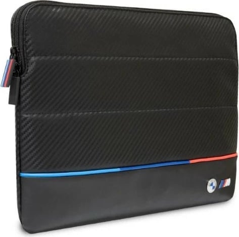 Mbështjellës laptopi BMW Carbon Tricolor, 14 inç, i zi