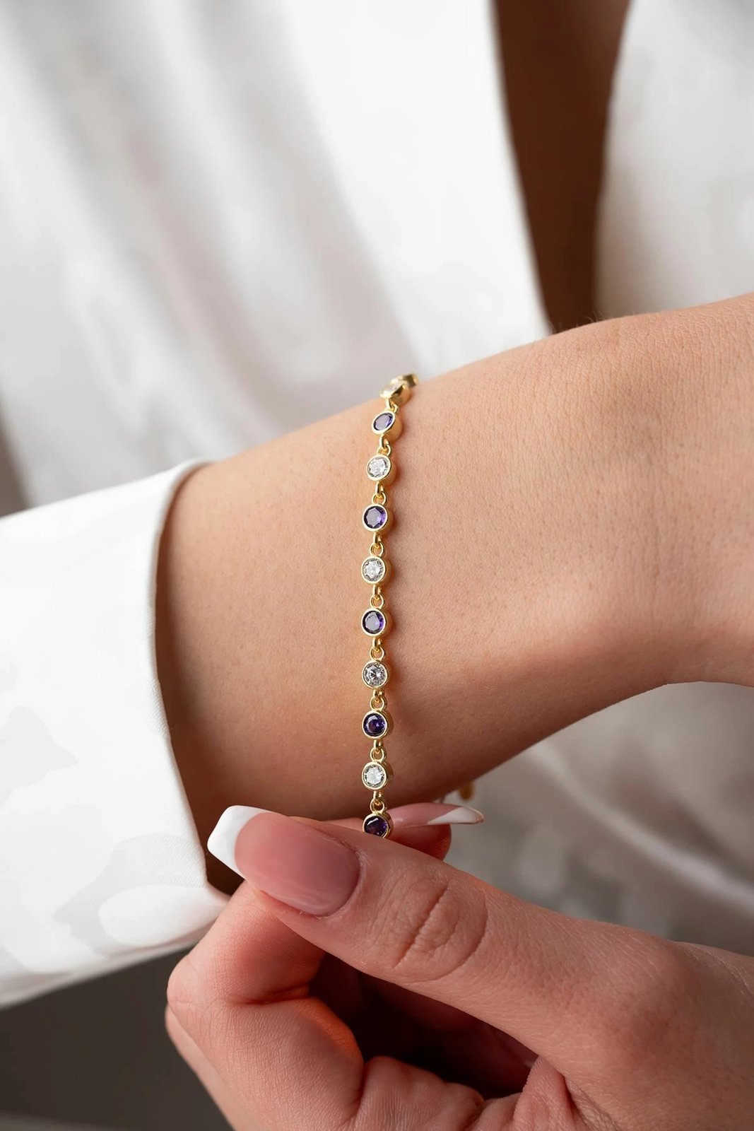 Byzylyk argjendi, ngjyrë ari e vjollcë, Jumeon, NRZ1000333