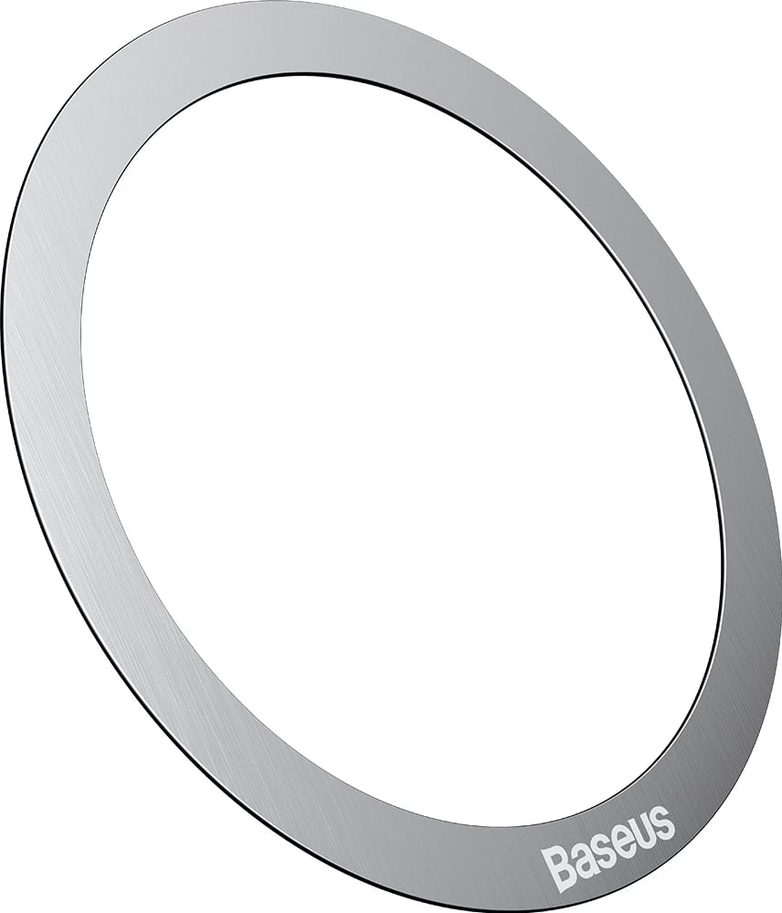 Unazë magnetike Baseus Halo Series, 2 copë, për MagSafe, argjendtë