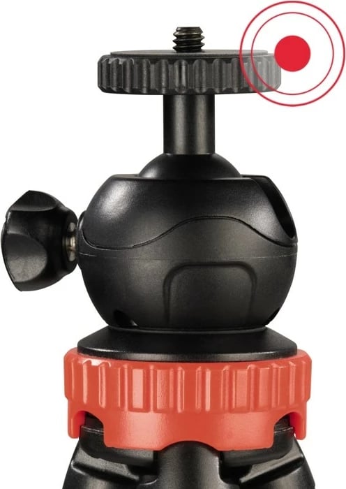 Tripod Hama Traveller Pro 105 për smartphone, GoPro dhe kamera, 105 cm, i zi