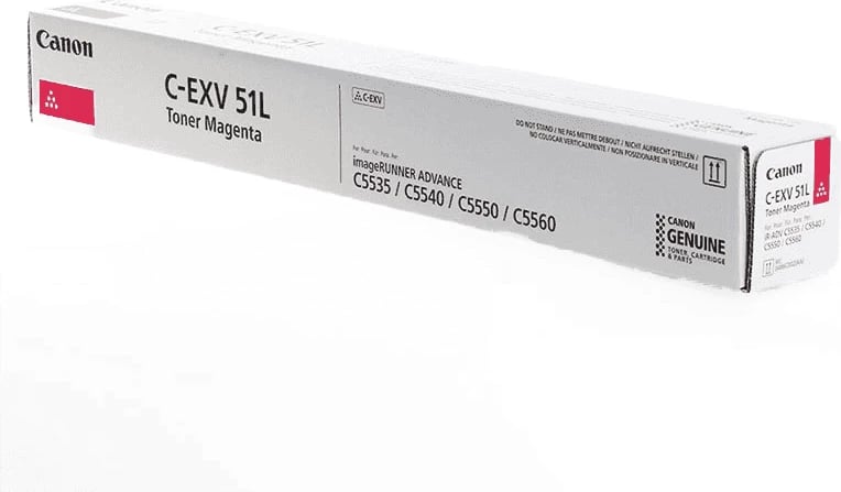 Toner Canon C-EXV51L 0486C002 rendiment 26000 faqe magenta