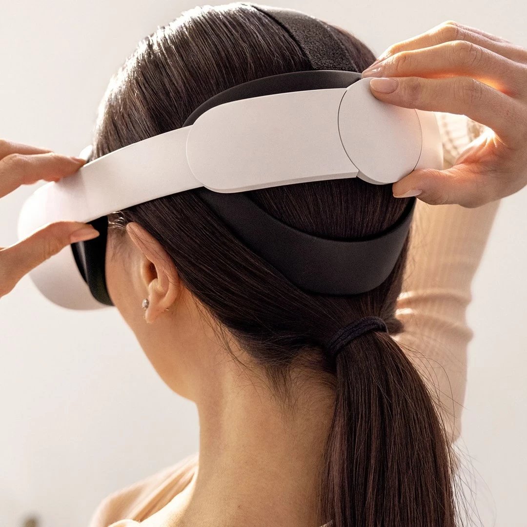 Aksesor Oculus Elite Strap për Quest 2, Bardhë
