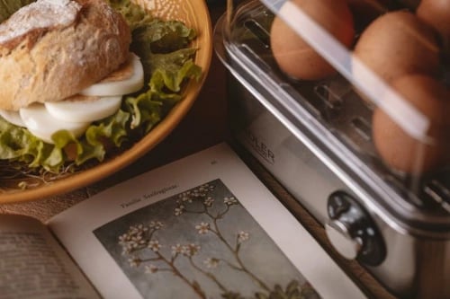 Zierëse vezësh, Adler, AD 4486, deri 8 vezë, 500W max 800W, metal, argjendtë