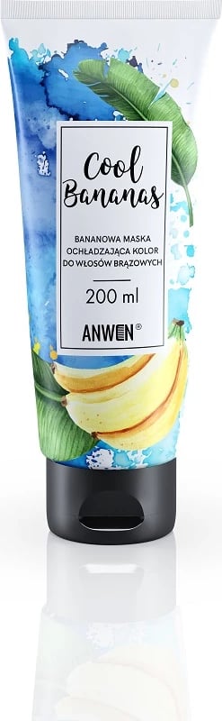 Maskë për flokë, Anwen, Cool Bananas, për femra, 200ml