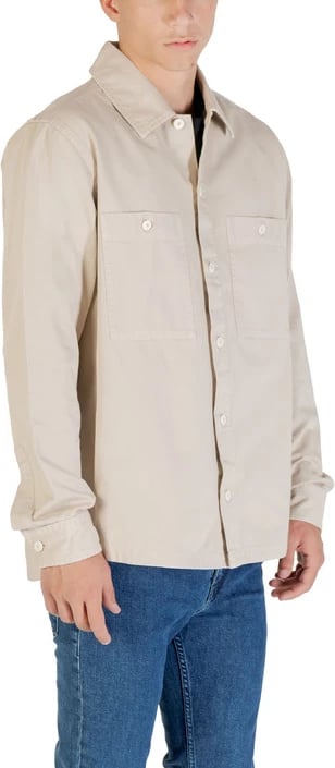 Këmishë Boss për meshkuj, beige