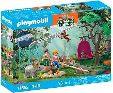Set lodrash Playmobil Animals & Friends 71855, 58 pjesë