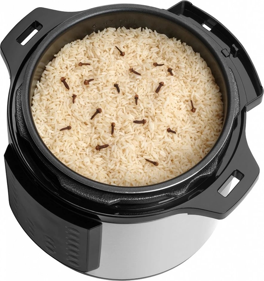 Multicooker Concept CK8001, 5.6L, inox/zi, me Wi-Fi dhe aksesorë