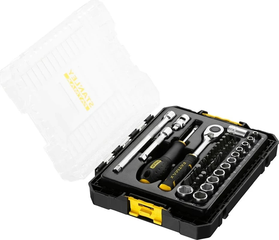 Set veglash mekanike Stanley FATMAX FMMT98101-0, 37 vegla, Çelik