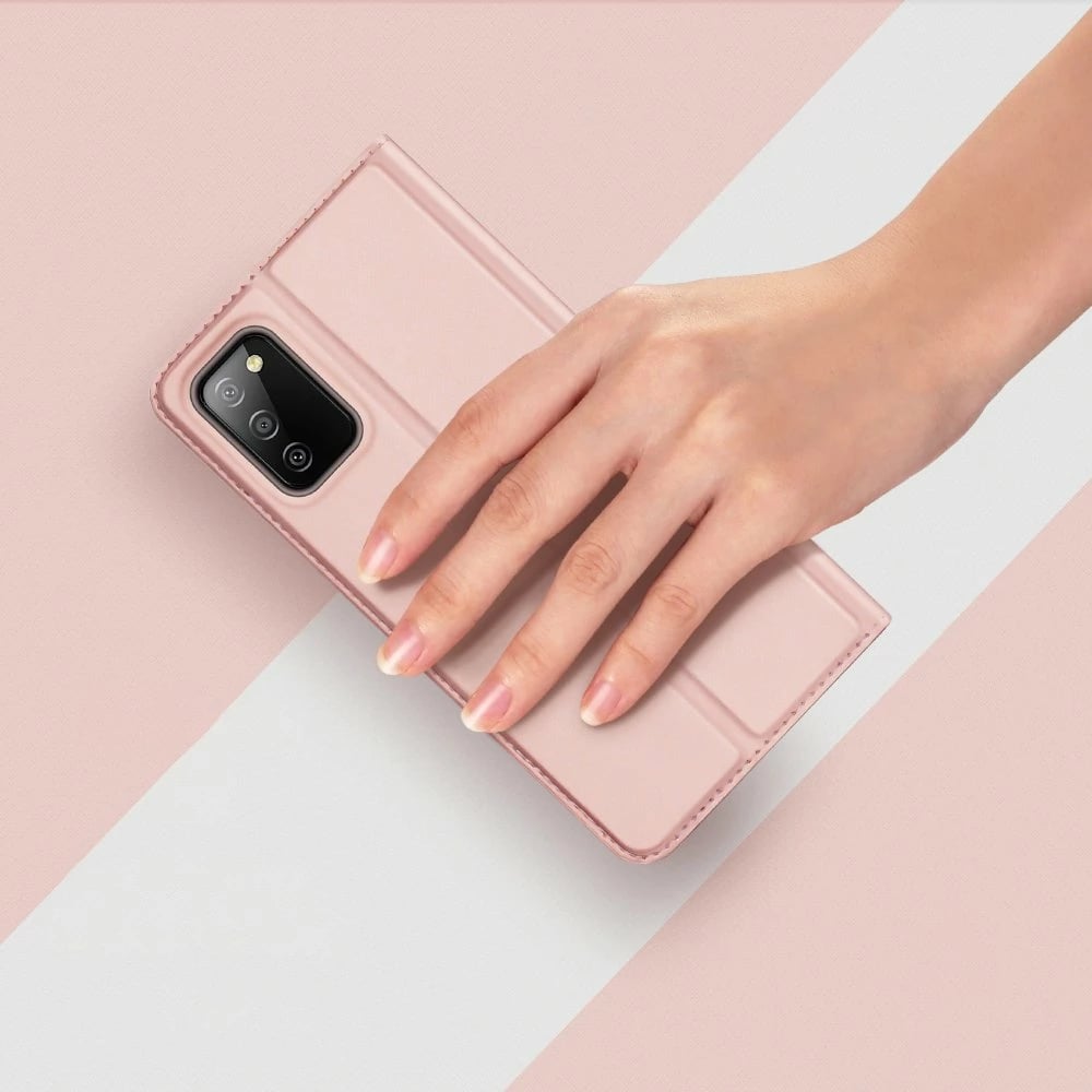 Mbështjellës Dux Ducis Skin Pro Bookcase për Samsung Galaxy A03s, ari