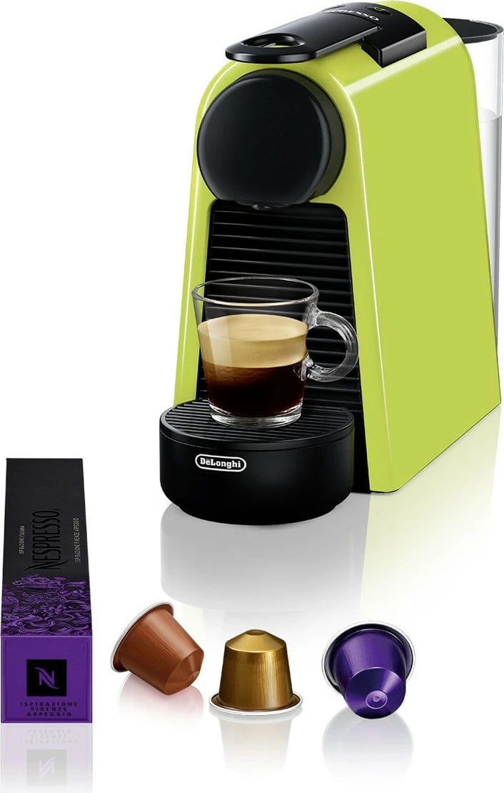 Aparat kafeje DeLonghi Nespresso Essenza Mini, kapsula, 0.6L, lime