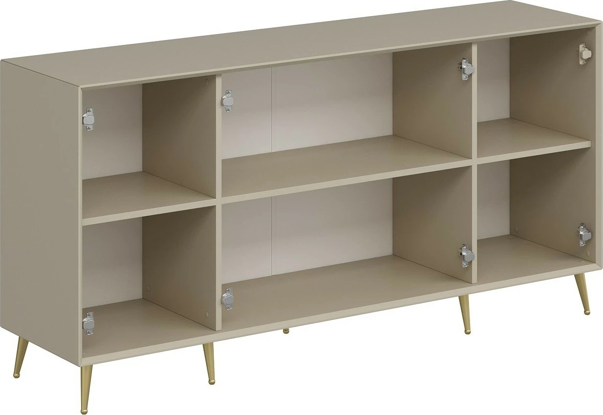 Konsolë Hanah Home, Luxe, ngjyrë rëre