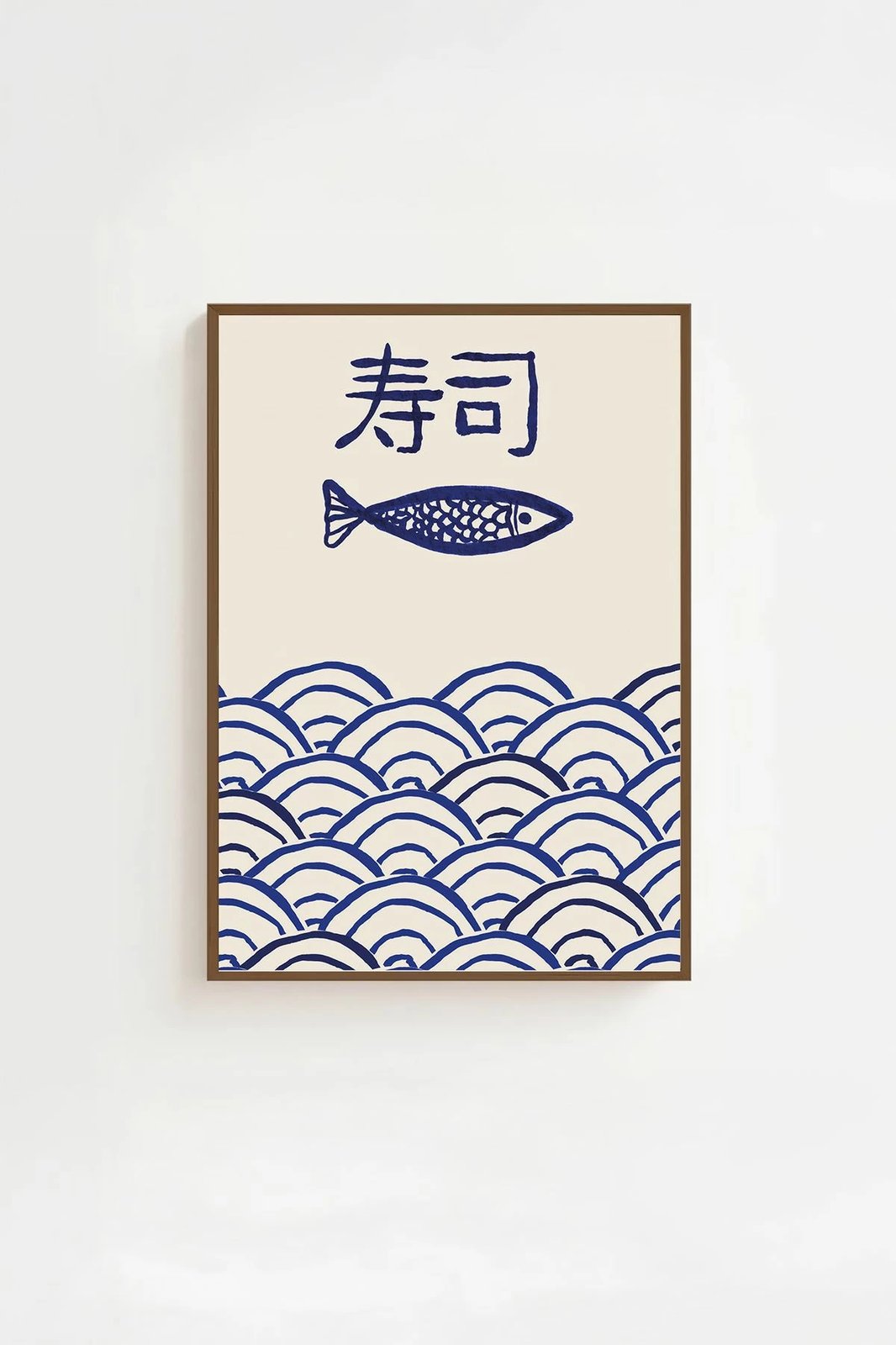 Pikturë dekorative me kornizë, Wallity, Lmnmdlkahve4