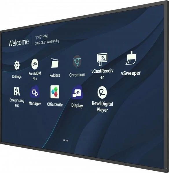 Ekran i madh Viewsonic CDE9830 98 inç, 4K Ultra HD, Android, HDMI/USB-C, i zi