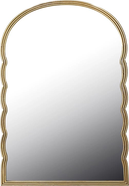 Pasqyrë Megike Inart, dru, ngjyrë ari, 60x2x90cm