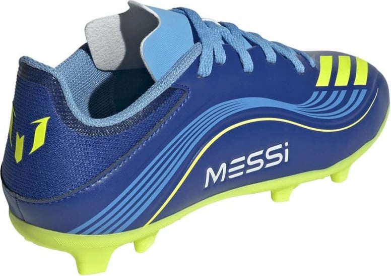 Atlete futbolli për fëmijë adidas F50 Messi, të kaltra