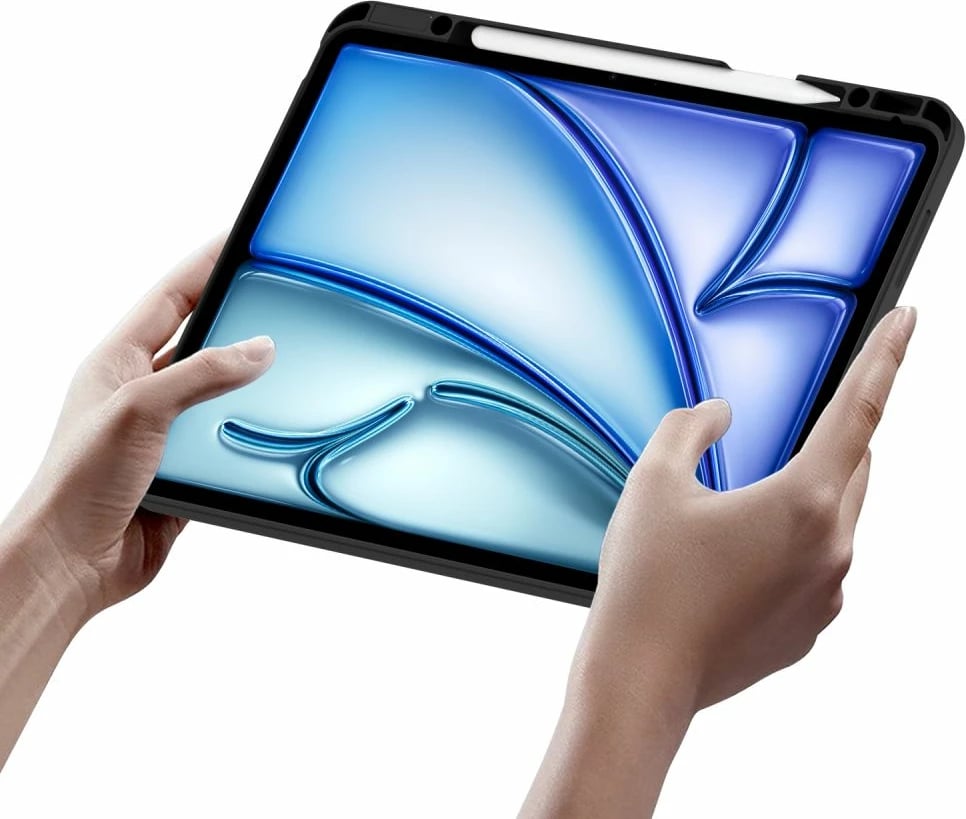Mbështjellës me tastierë Tech-Protect SC Mag Pen për iPad Air 13" (2024), i zi, me touchpad