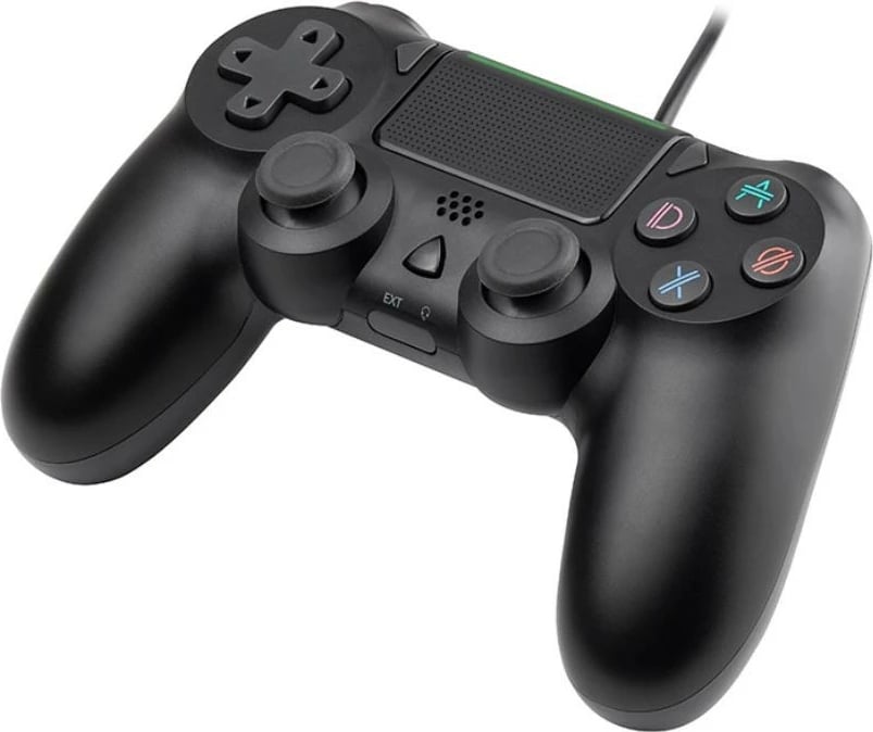 Gamepad Tracer Shogun PRO për PC/PS3/PS4, me kabllo, i zi