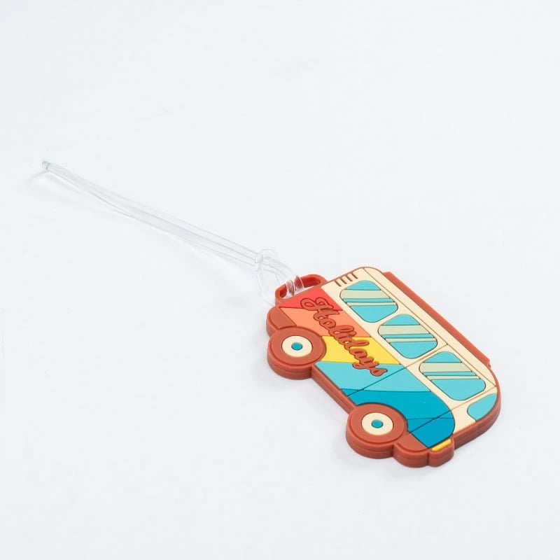 Etiketë bagazhi Iguana, multikolor