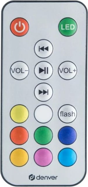 Altoparlant Bluetooth Denver me dizajn hëne 3D dhe dritë