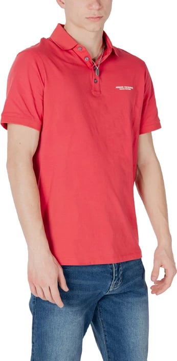 Maicë polo për meshkuj Armani Exchange, e kuqe