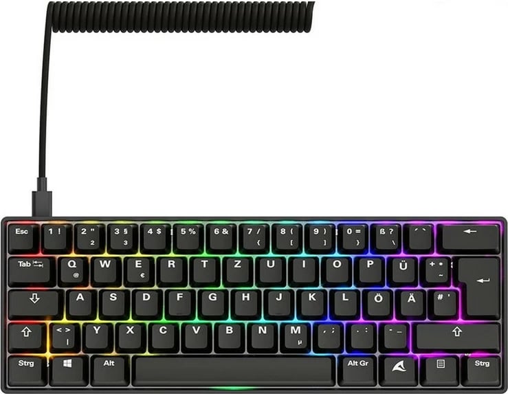 Tastierë gaming Sharkoon Skiller SGK50S4 Gen2, PBT, RGB, DE Tastierë gaming Sharkoon Skiller SGK50S4 Gen2, PBT, RGB, DE