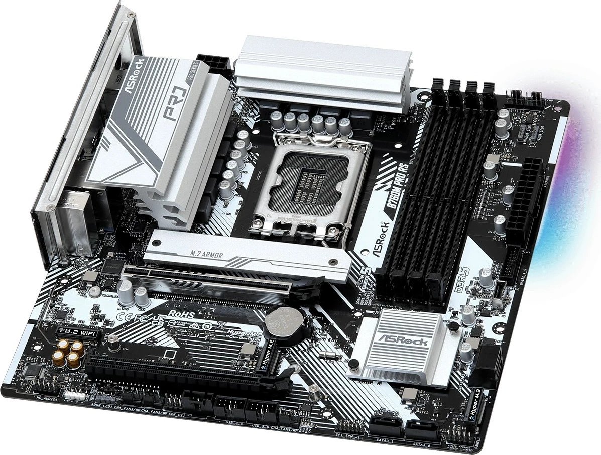 Pllakë amë Asrock B760M Pro RS, LGA 1700, micro ATX