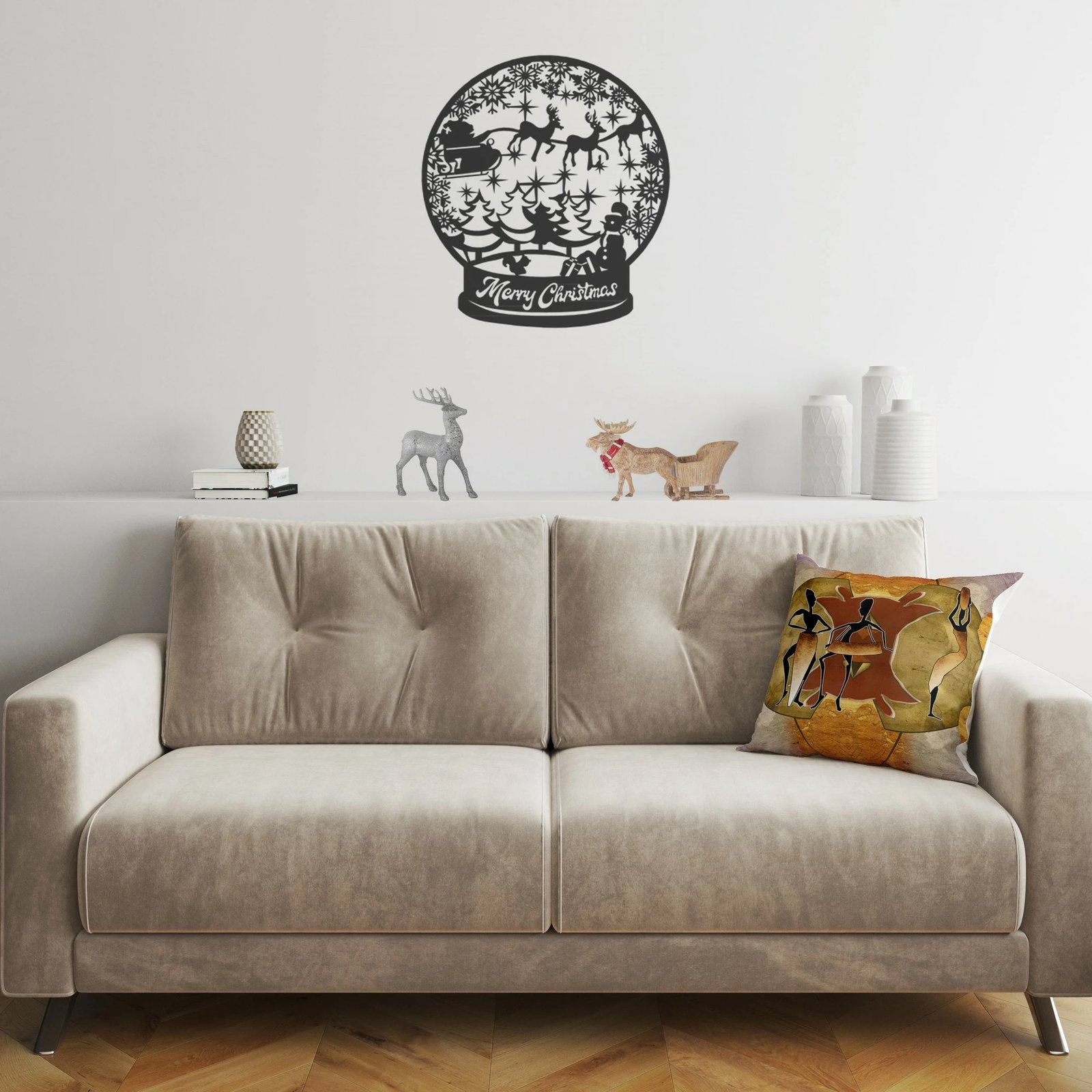 Jastëk dekorativ, shumëngjyrësh, Evila Originals, A11942, 43x43cm