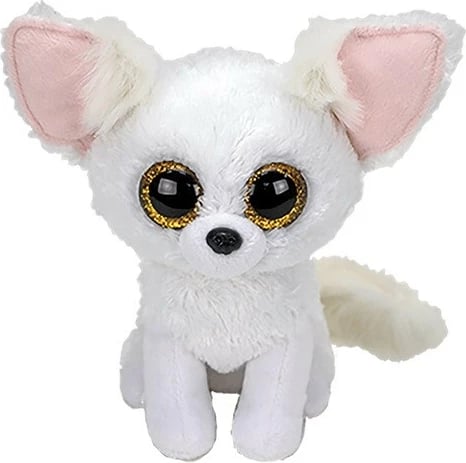 Lodër pelushi TY Beanie Boos Arctic Fox, 15 cm, e bardhë