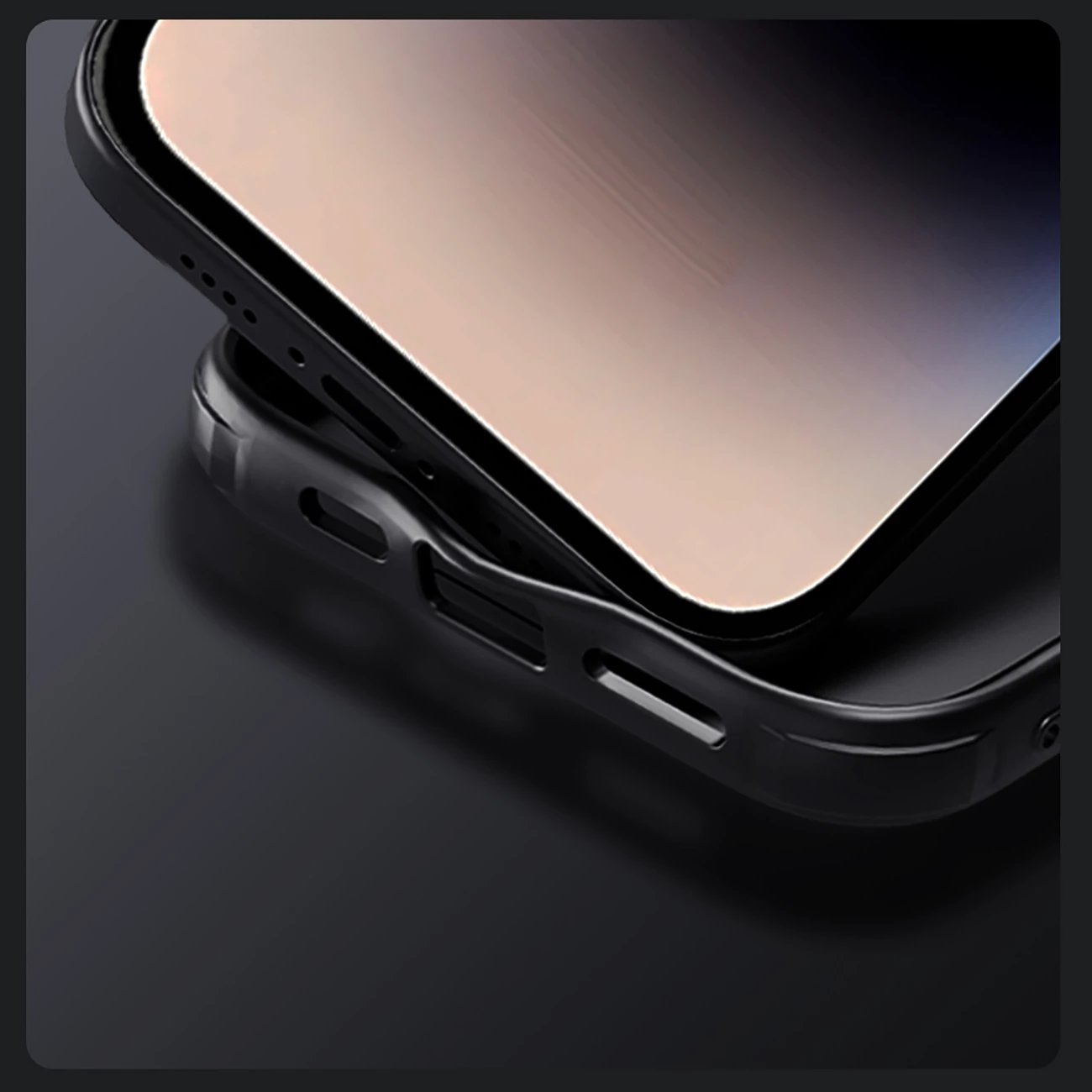Mbështjellës Nillkin CamShield Pro Magnetic për iPhone 16, i zi Mbështjellës Nillkin CamShield Pro Magnetic për iPhone 16, i zi