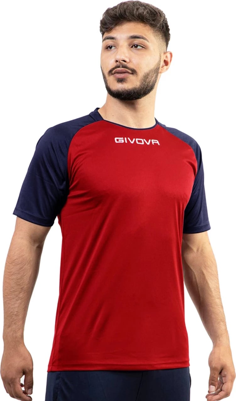 Maicë sportive Givova unisex, e kuqe