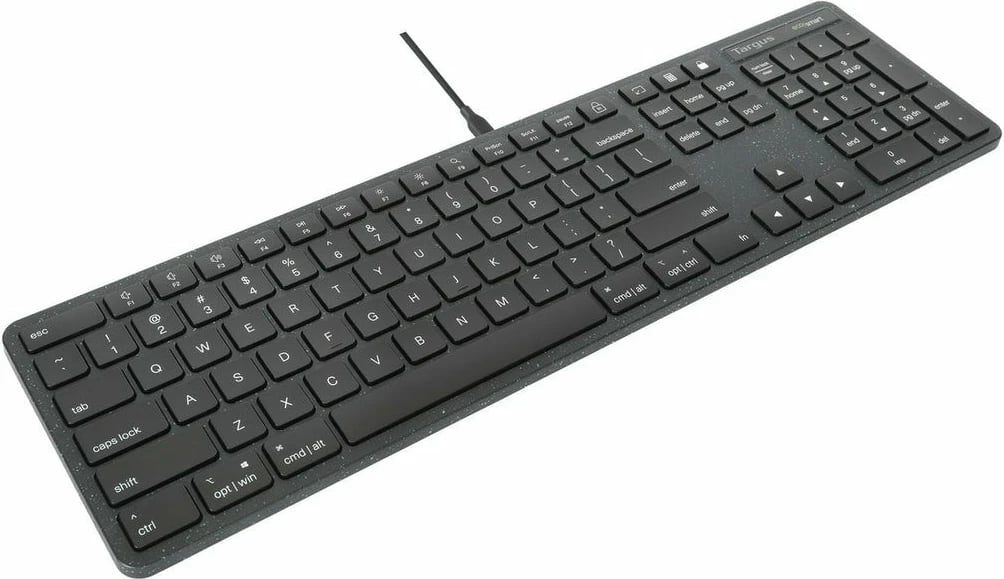 Tastierë Targus Full Size, USB, QWERTY UK, e zezë