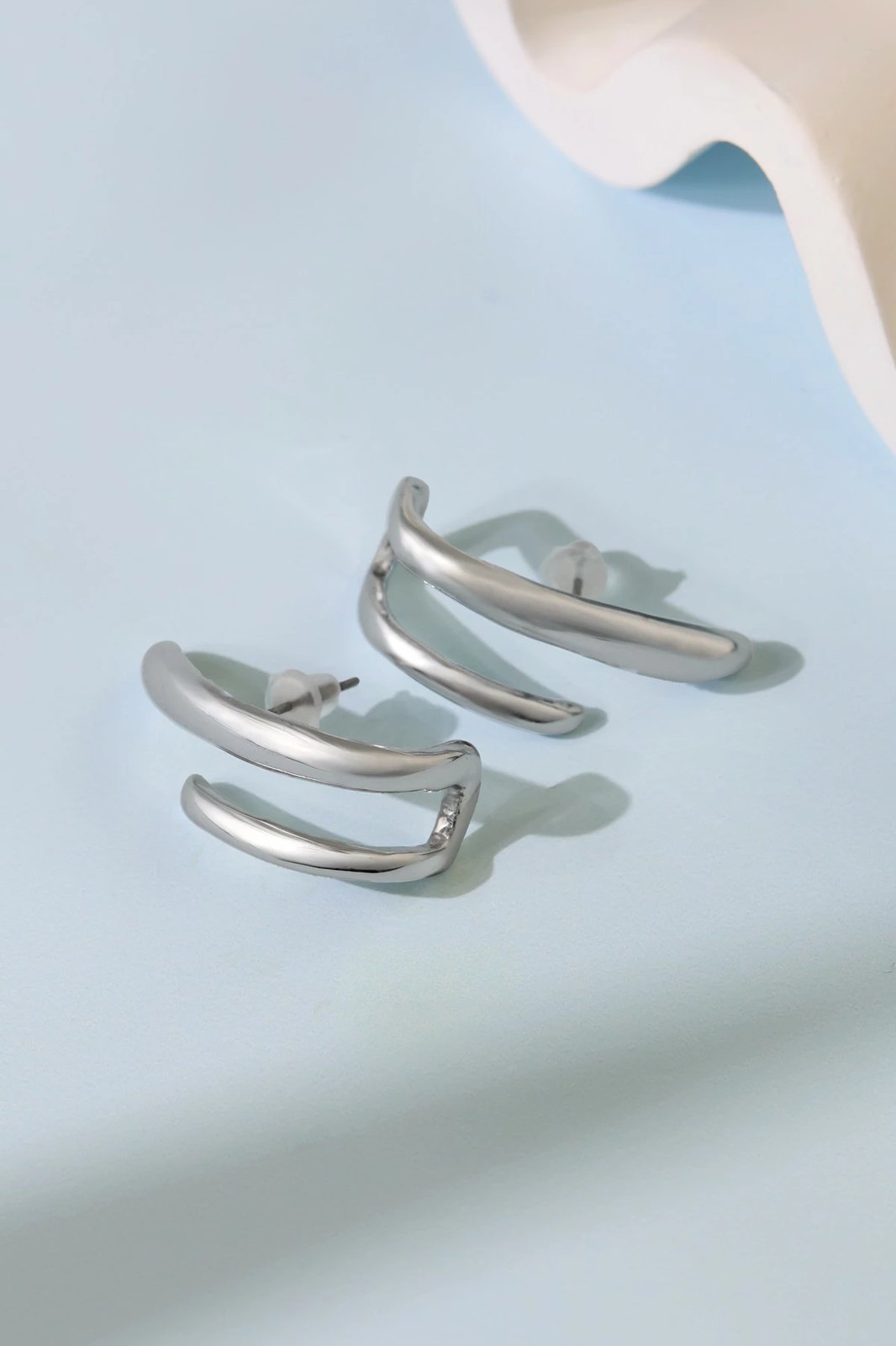 Vathë metalik, ngjyrë argjendi, Elika, ELKGC68438