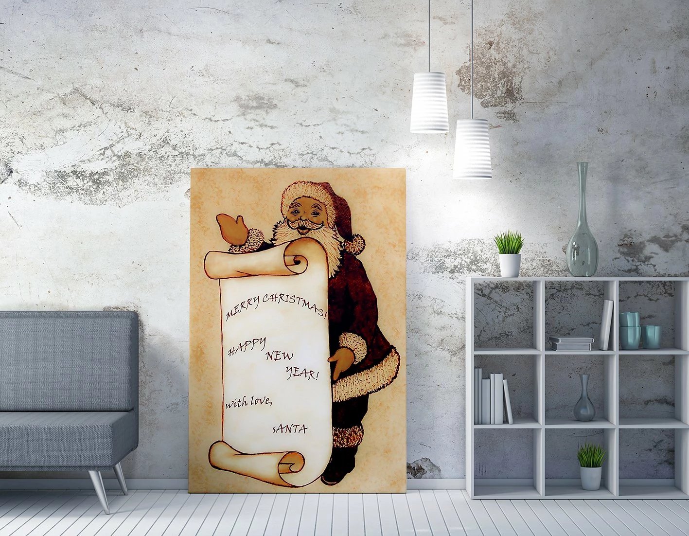 Pikturë dekorative në kanavacë Wallity, WY275, shumëngjyrëshe, 50x70cm