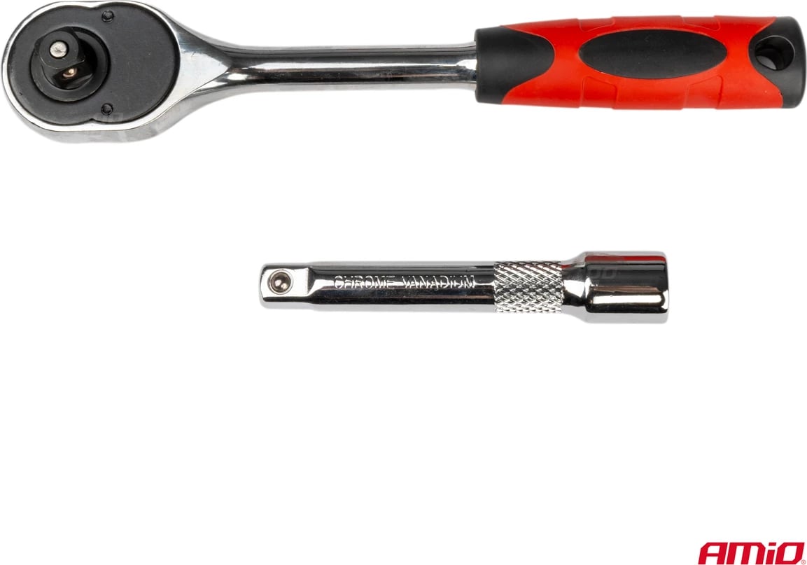 Set veglash për riparimin e prizës së çelësave metrikë 11 copë (1/2" 10-24 mm)