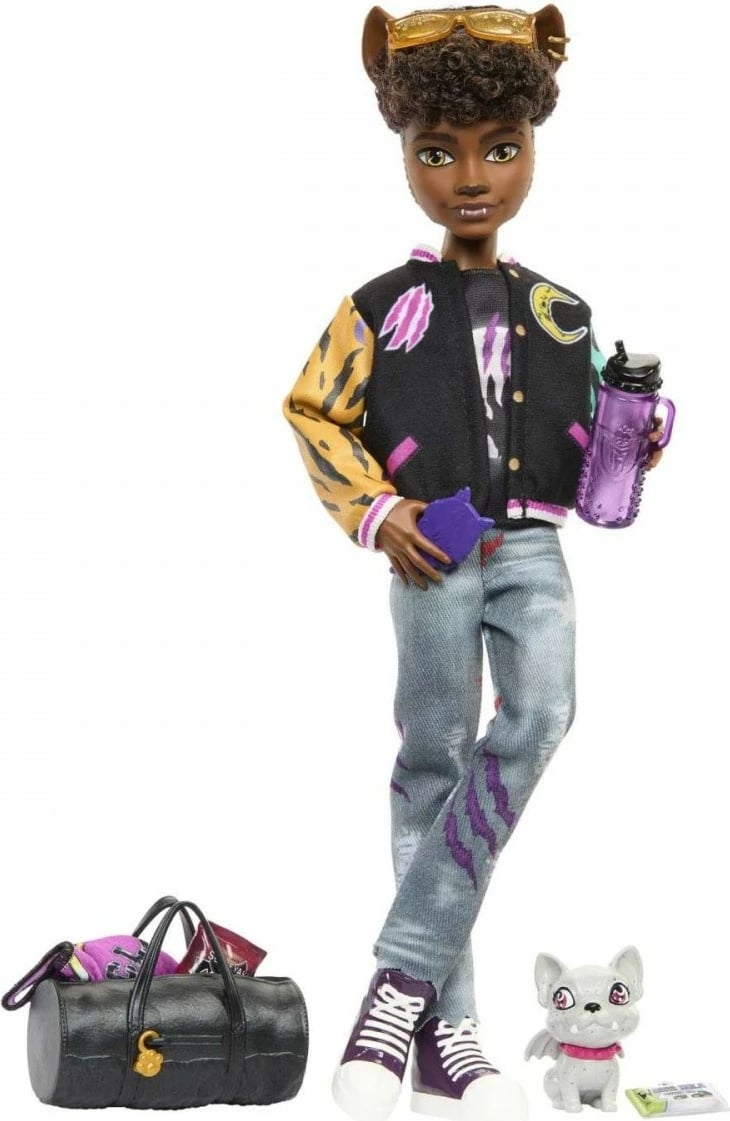 Kukull Monster High Mattel Clawd Wolf HNF65 me aksesorë