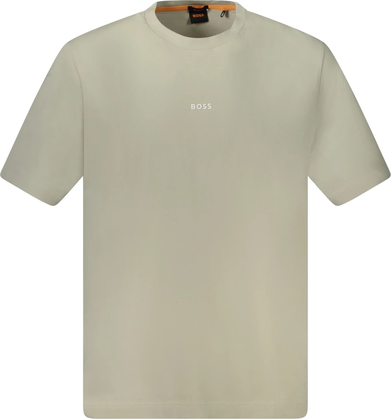 Maicë për meshkuj BOSS short sleeve, bezhë