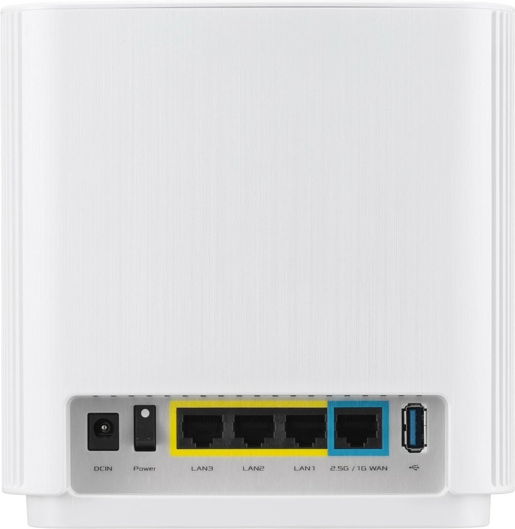 Sistem mesh Wi-Fi Asus ZenWiFi XT9, AX7800, 2-pack, Bardhë