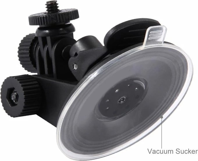 Mbajtës xhami për kamera sportive Puluz PU51, për Osmo Action 5 Pro, Insta360 X5, argjendtë
