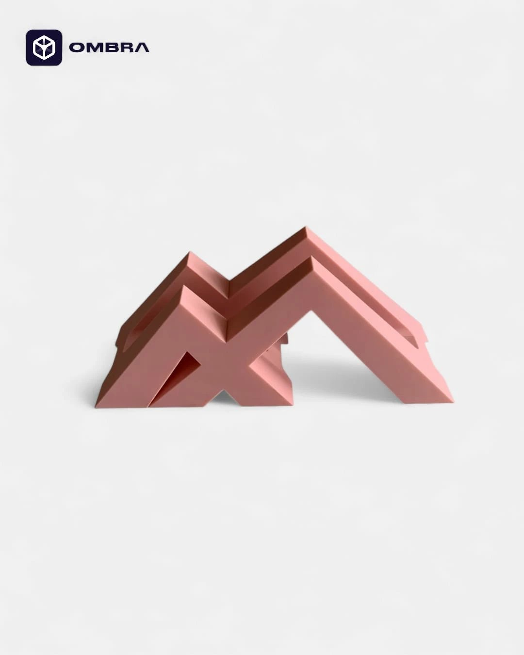 Mountains Macbook Stand - Pink