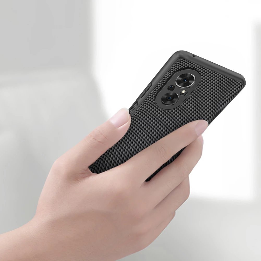 Mbështjellës Nillkin Textured Case për Honor 50 SE, najlon, i zi