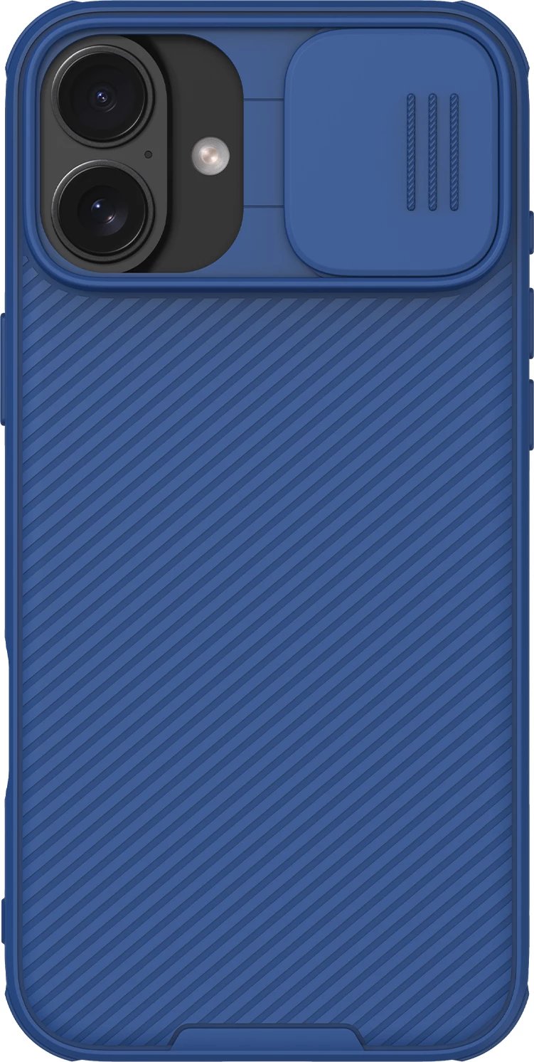 Mbështjellës Nillkin CamShield Pro Magnetic për iPhone 16, kaltër
