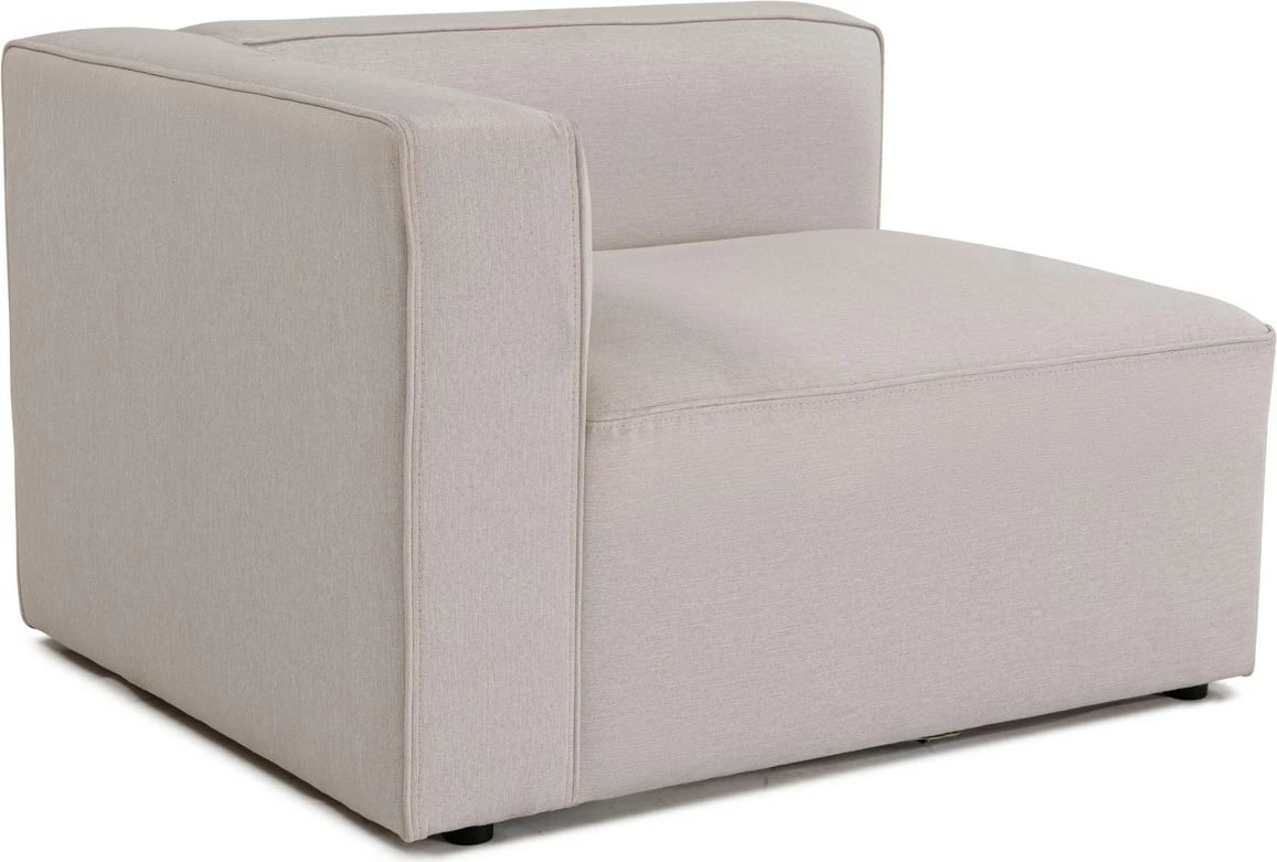 Këndore Mora XL, kënd i majtë, ngjyrë ecru