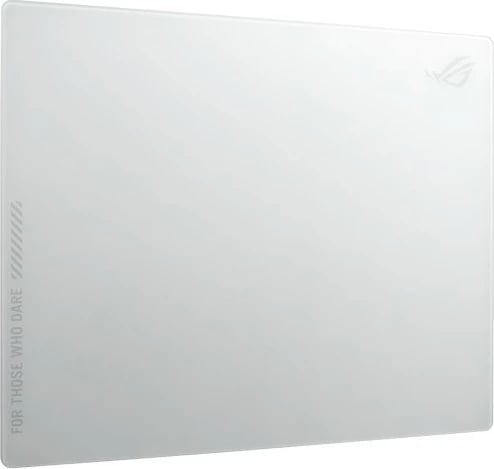Mauspad Asus ROG Moonstone Ace Glass 500x400 mm, Bardhë