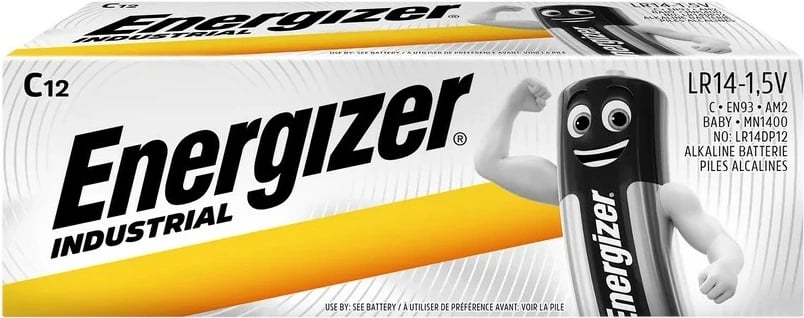 Bateri industriale Energizer C LR14, 12 copë