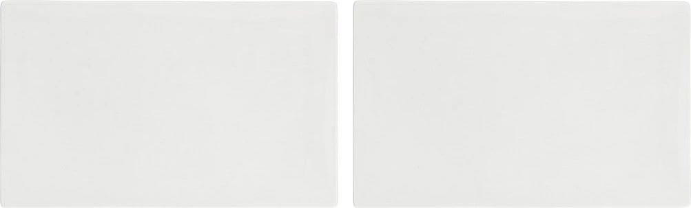 Set tabaka LA PORCELLANA BIANCA Essenziale Gourmet, 35 x 23 cm, Bardhë