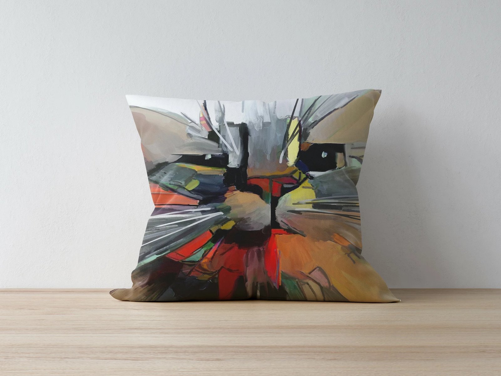 Jastëk dekorativ, shumëngjyrësh, Aberto Design, a1037, 43x43cm